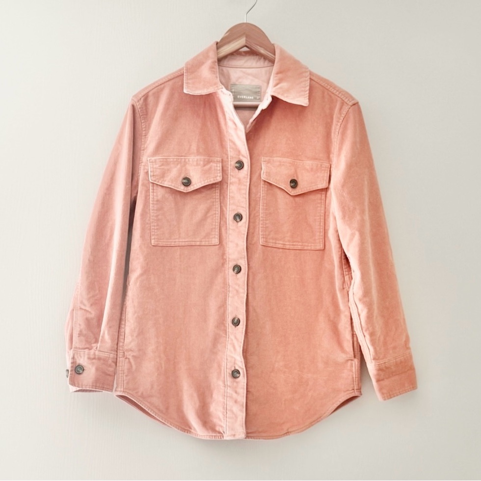 Everlane Corduroy Oversized Shirt Jacket